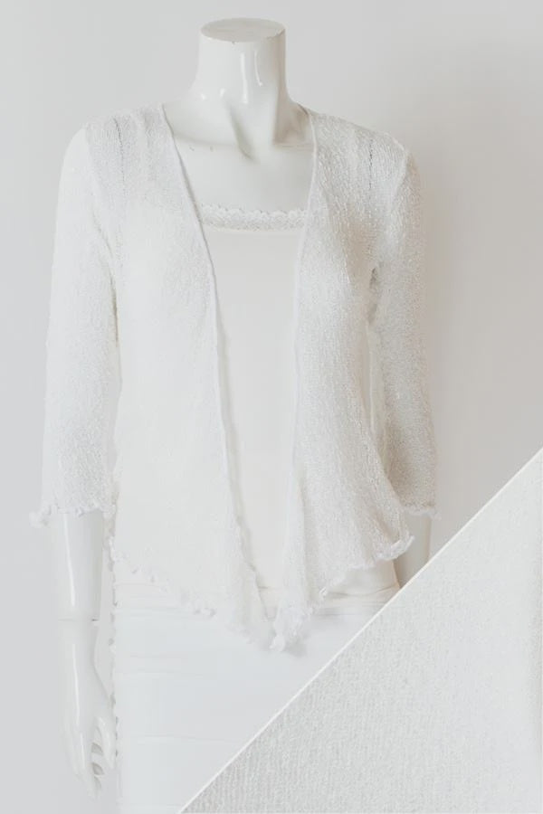 White Short Shrug