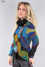 Load image into Gallery viewer, Cowl Neck Long Sleeve Zip Top by Michael Tyler (AVAILABLE IN PLUS SIZES)
