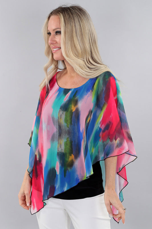 Colourful Layered Top