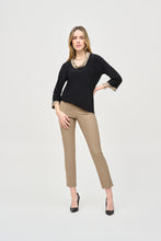 Load image into Gallery viewer, Classic Slim Pant in Java by Joseph Ribkoff (available in plus sizes)
