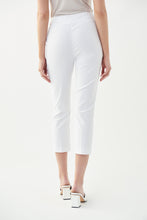 Load image into Gallery viewer, Cropped Woven Pants in White by Joseph Ribkoff (available in plus sizes)
