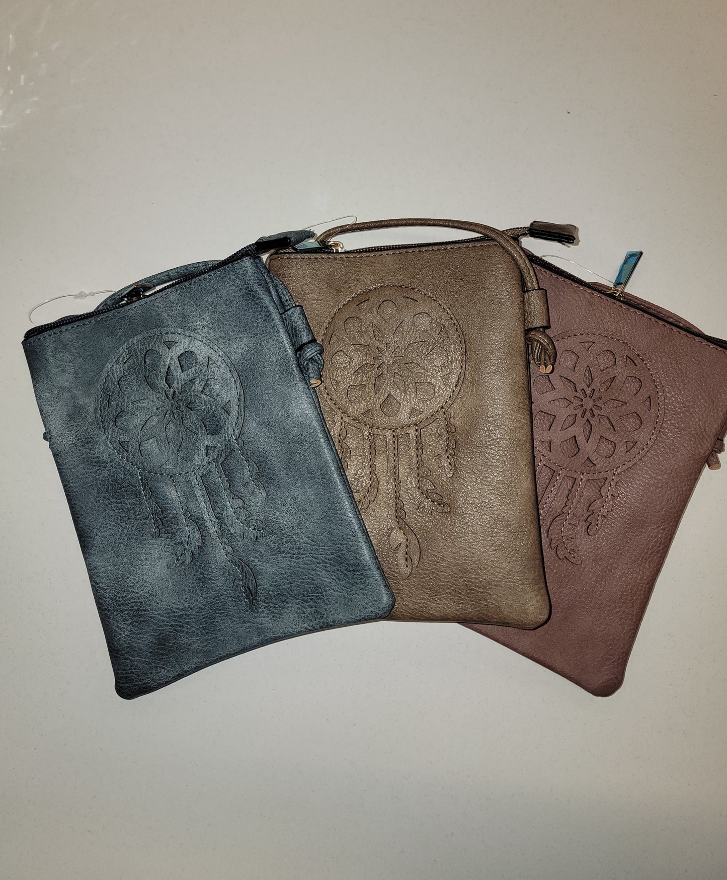 Dreamcatcher Crossbody Faux Leather Purse