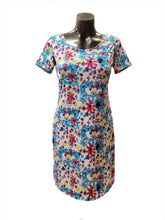 Load image into Gallery viewer, A-line Floral Dress by Modes Crystal  (AVAILABLE IN PLUS SIZES)
