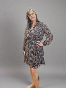 SMOCKED WAIST MINI DRESS by Dex (available in plus sizes)