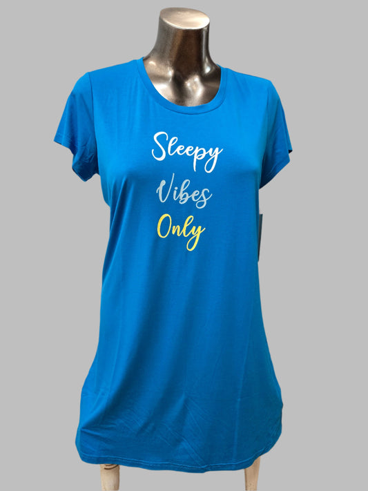 Short Sleeve Night Shirt by Cool Girl (available in plus sizes)