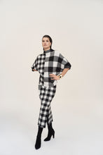 Load image into Gallery viewer, Plaid Jacquard Knit Sweater by Joseph Ribkoff
