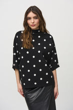 Load image into Gallery viewer, Polka Dot Sweater by Joseph Ribkoff (available in plus sizes)
