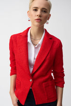 Load image into Gallery viewer, Bouclé Fitted Blazer by Joseph Ribkoff (available in plus sizes)
