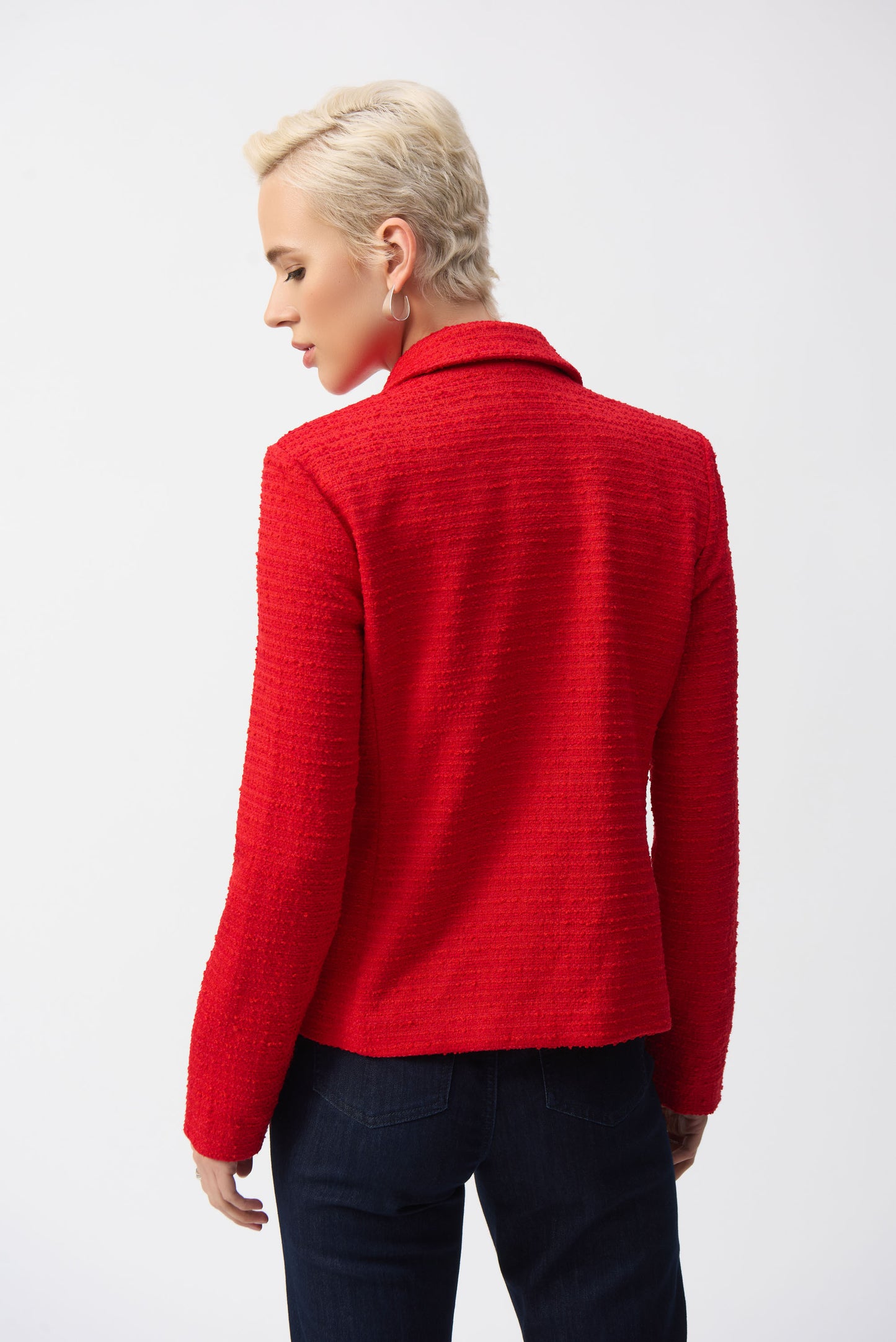 Bouclé Fitted Blazer by Joseph Ribkoff (available in plus sizes)