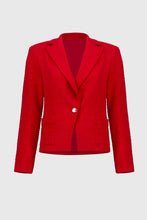 Load image into Gallery viewer, Bouclé Fitted Blazer by Joseph Ribkoff (available in plus sizes)
