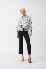 Load image into Gallery viewer, Faux Suede Floral Print Jacket by Joseph Ribkoff (available in plus sizes)
