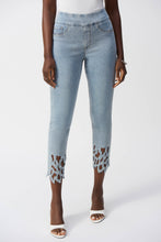 Load image into Gallery viewer, Slim Fit Pull-On Jeans by Joseph Ribkoff (available in plus sizes)
