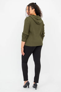 Elsie Sweater in Olive by Blue Sky Clothing Co