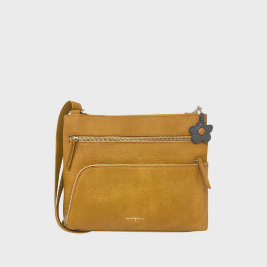 Citron Messenger Bag in Yellow