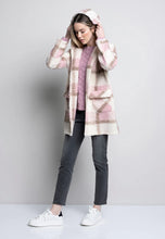 Load image into Gallery viewer, Plaid Fleece Hooded Jacket by Picadilly (available in plus sizes)
