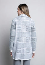 Load image into Gallery viewer, Houndstooth Plaid Cardigan by Picadilly (AVAILABLE IN PLUS SIZES)
