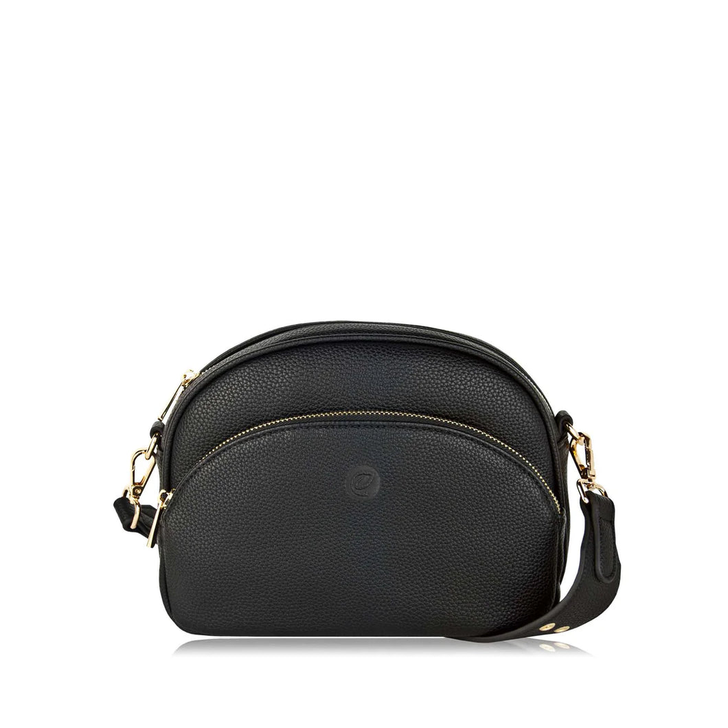 Maddison Crossbody Bag in Black by Espe