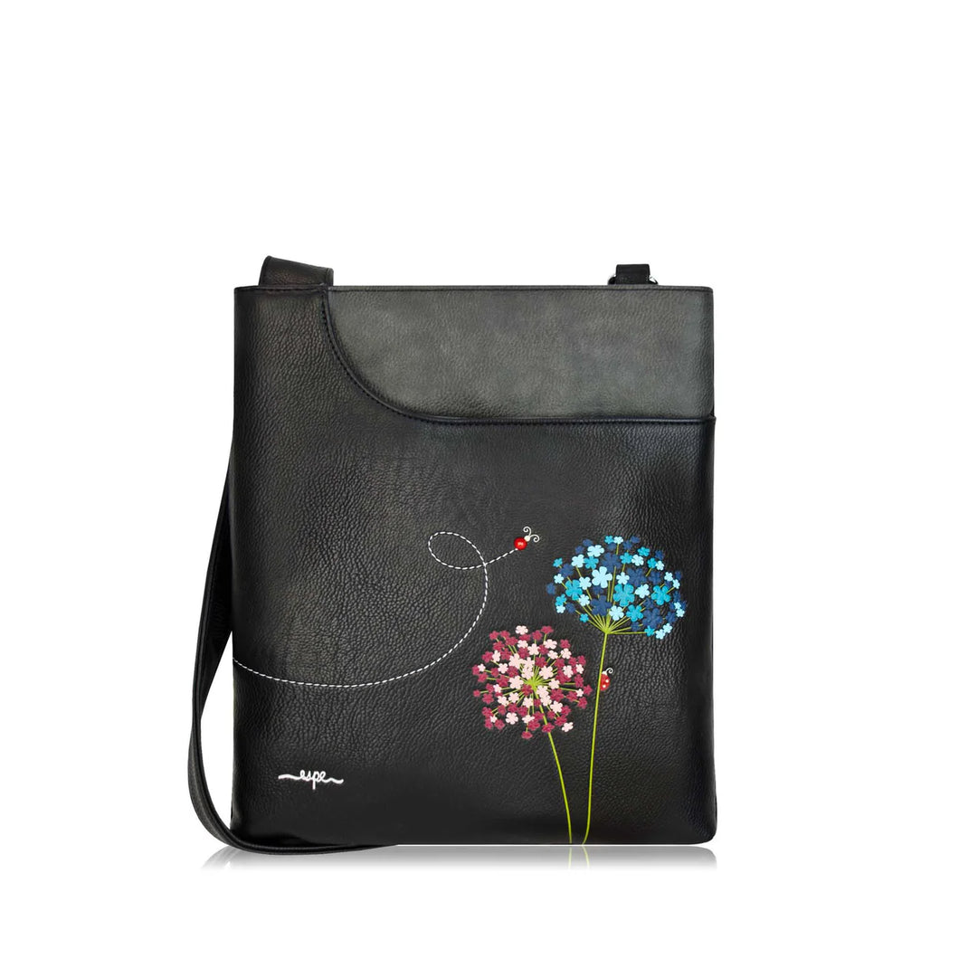 Sophie Crossbody Bag in Black by Espe