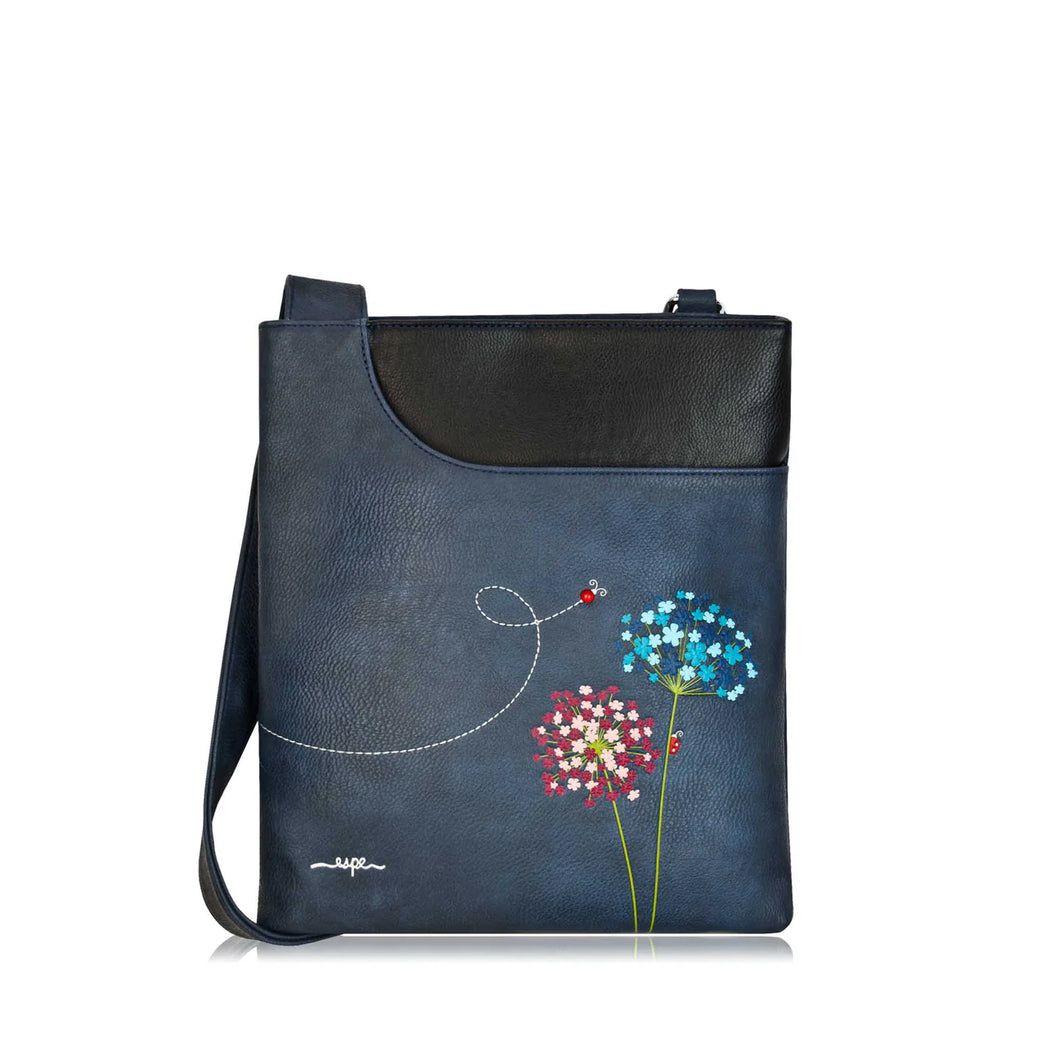 Sophie Crossbody Bag in Blue by Espe