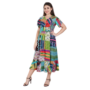 Karina Long Dress by Parsley and Sage (AVAILABLE IN PLUS SIZES)