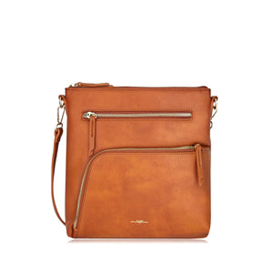 Yasmine Messenger Bag in Tan by Espe