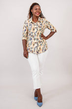 Load image into Gallery viewer, Blue Sky Clothing Co - Lorine Top, Alma, Linen Bamboo
