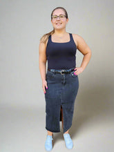 Load image into Gallery viewer, DENIM MAXI SKIRT by Dex
