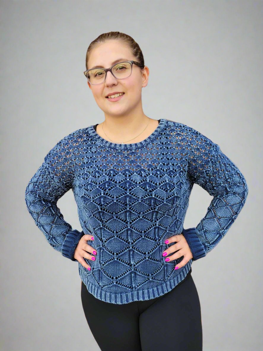 CROCHET SWEATER by Dex