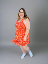 Load image into Gallery viewer, SMOCKED BODICE MINI DRESS by Dex (available in plus sizes)
