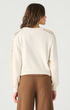 Load image into Gallery viewer, CROCHET SLEEVE SWEATER BOMBER by Dex
