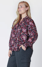 Load image into Gallery viewer, RUFFLE DETAIL TIE-FRONT BLOUSE by Dex
