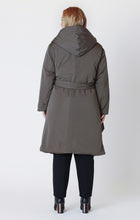 Load image into Gallery viewer, PUFFER TRENCH COAT by Dex (available in plus sizes)
