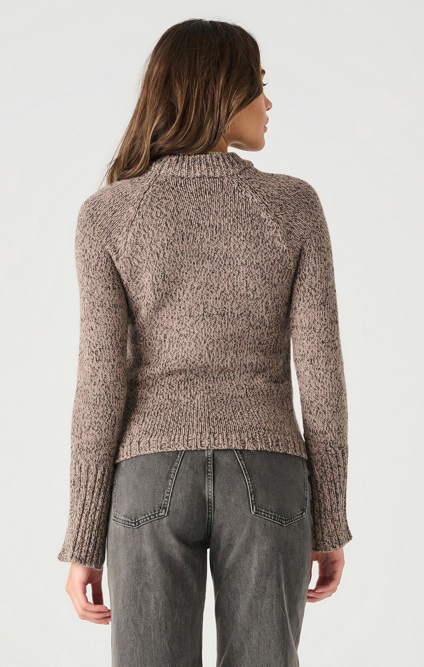 ASYMMETRIC BUTTONED SWEATER by Dex