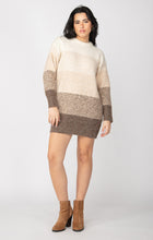 Load image into Gallery viewer, COLORBLOCK SWEATER DRESS by Dex
