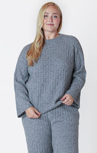 CABLE KNIT SWEATER (available in plus sizes) by Dex