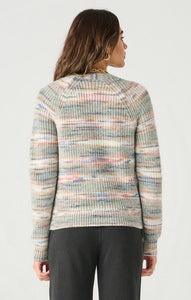 BUTTONED SPACEDYE CARDIGAN by Dex