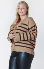 Load image into Gallery viewer, BUTTONED DROP SHOULDER CARDIGAN by Dex (available in plus sizes)
