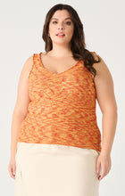 Load image into Gallery viewer, SPACE DYE KNIT TANK by Dex (available in plus sizes)
