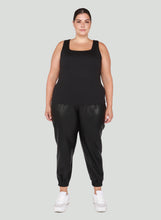 Load image into Gallery viewer, SQUARE NECK BLACK TANK by Dex (available in plus sizes)
