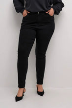 Load image into Gallery viewer, Black Jeans by Kaffe Curve (available in plus sizes)
