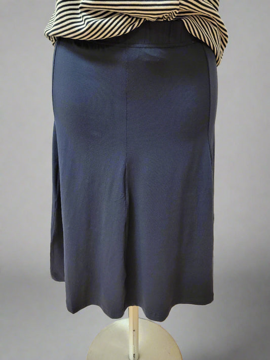 Flouncy Navy Skirt by Sunday (available in plus sizes)