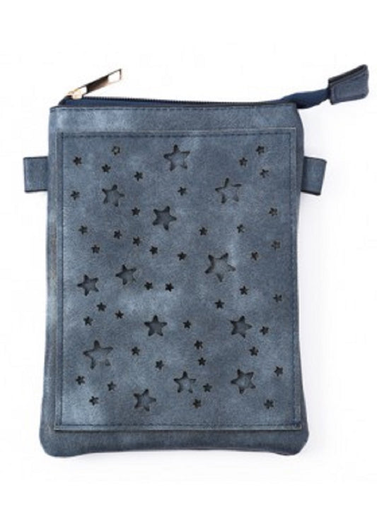 Stars Crossbody Faux Leather Purse