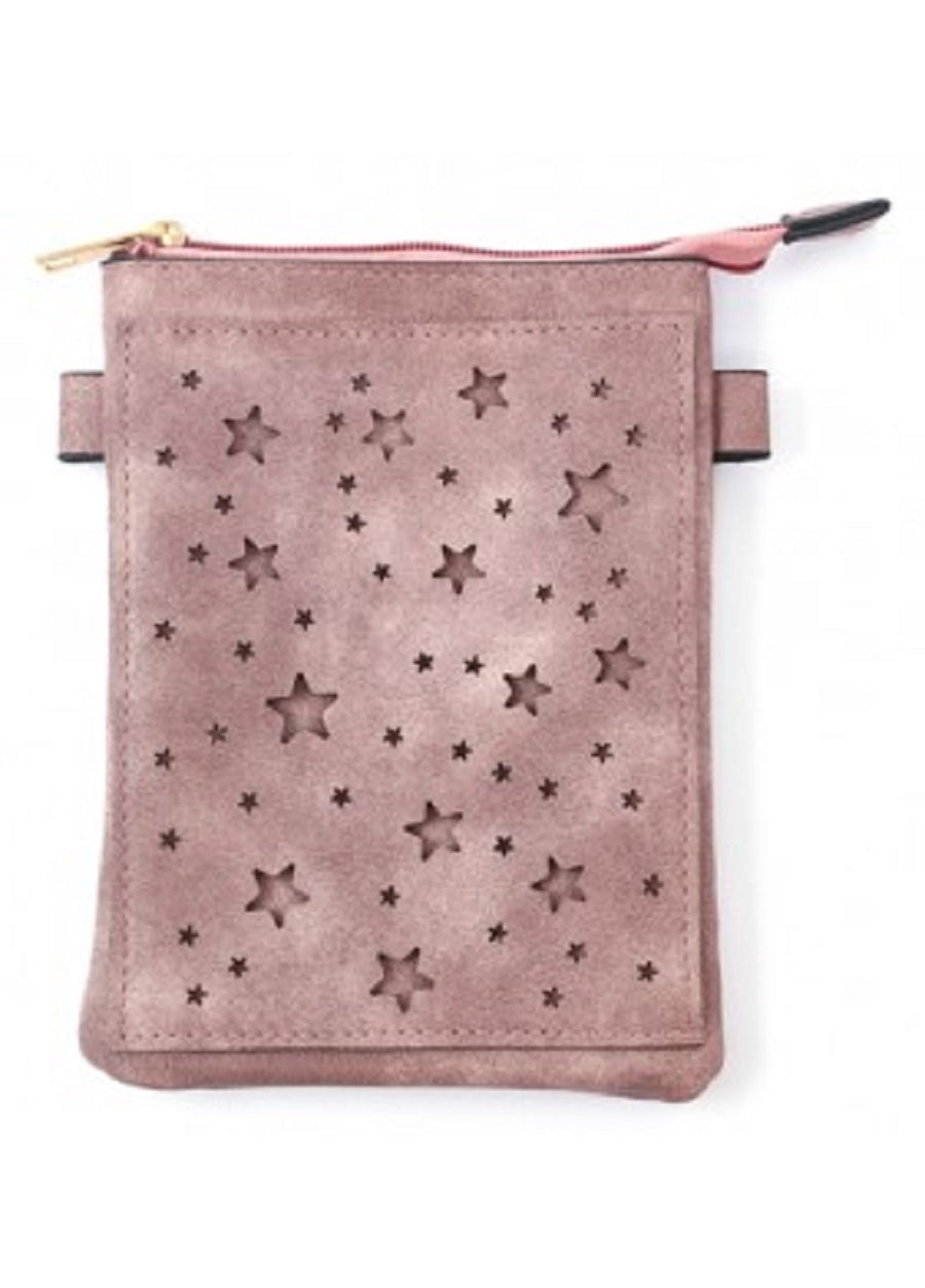 Stars Crossbody Faux Leather Purse